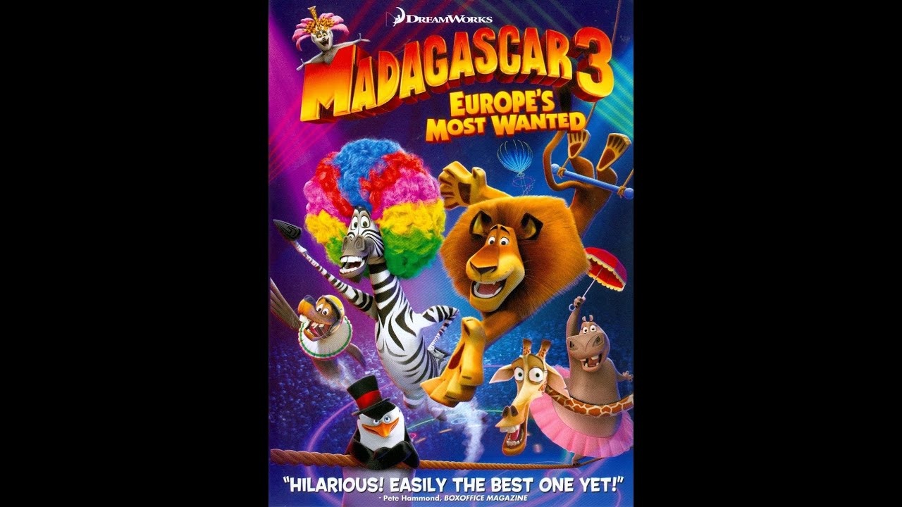 Opening to Madagascar 3: Europe’s Most Wanted 2012 DVD - YouTube