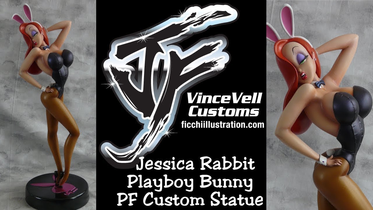 Jessica, Rabbit, PF, Playboy, Bunny, Custom, Statue, by, John, Ficchi, AKA,...