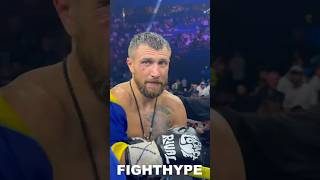 Lomachenko IMMEDIATELY AFTER KNOCKING OUT George Kambosos Jr; CELEBRATES IN RING