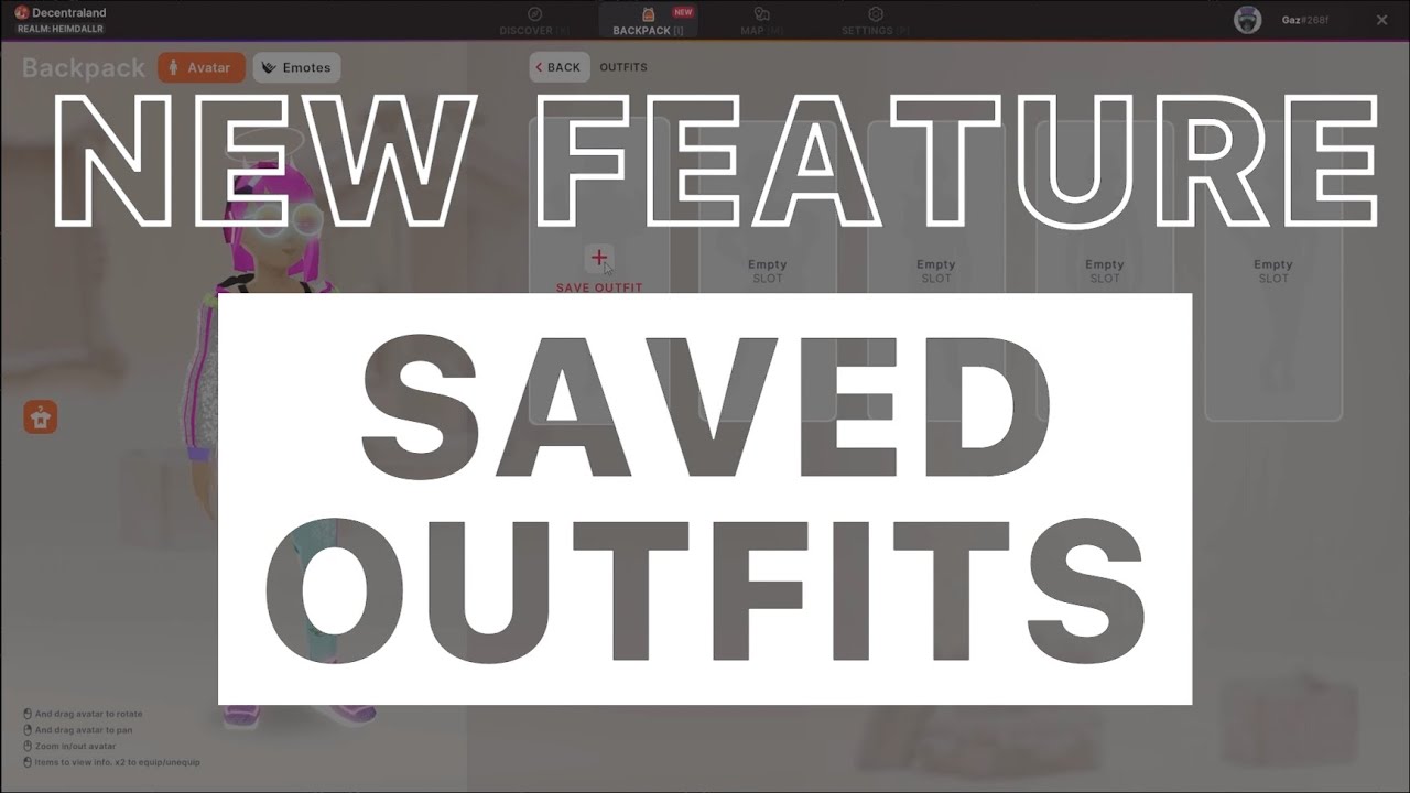 Update: Saved Outfits - YouTube