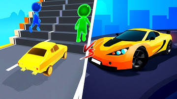 Shape Shifting vs Race Master 3D 🧊🏎️⚡ Max Levels Gameplay Walkthrough (Android/iOS) RT87