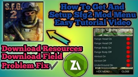 How To Install Sfg2 Mod Menu Hack.