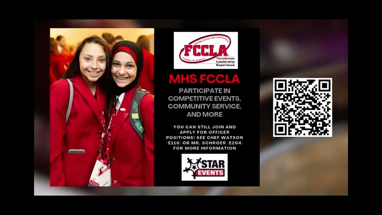 Join the FCCLA’s baking party membership drive. YouTube
