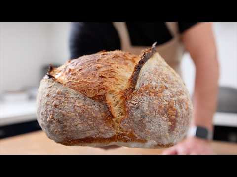 Explosive Oven Spring from One of the Easiest Sourdough Recipes I’ve Mixed by Hand