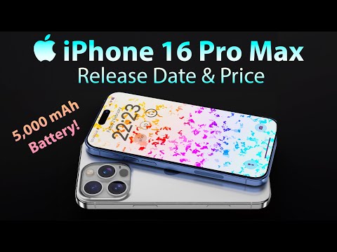 iPhone 16 Pro Max Release Date and Price – BATTERY SIZE LEAK! 5000 mAh?