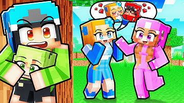 Going UNDERCOVER To SPY On My CRUSH In Minecraft!