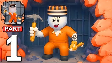 Prison Breakout! - Gameplay Walkthrough Part 1 - Escape From Prison At Night (Android, iOS)