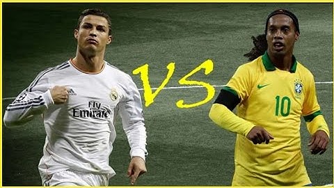 Cristiano Ronaldo Vs Ronaldinho 🔹 Splendid Dribbling Skills 🔹Gools