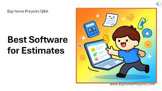 What Software Should I Use to Create Estimates
