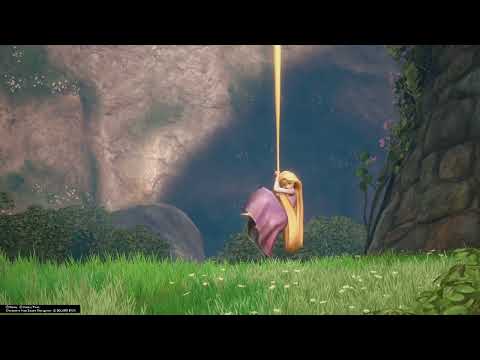 Rapunzel touches grass for the first time ever