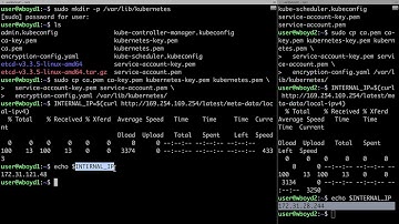 23   Setting up the Kubernetes API Server