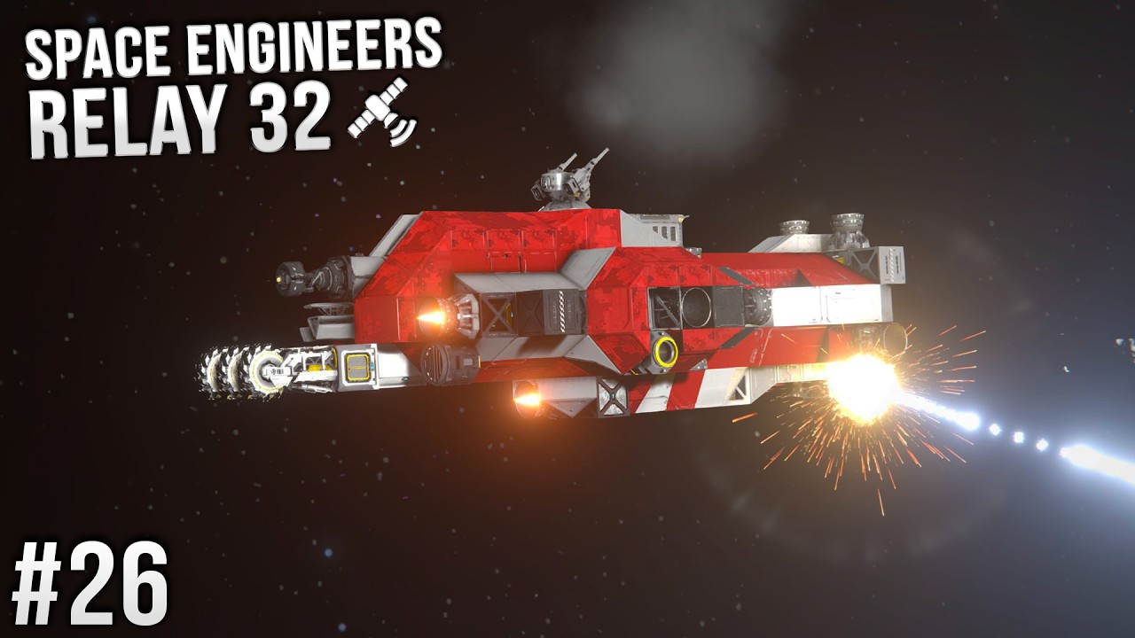 RETREATING From Battle! - Space Engineers: Relay 32 - Ep #26