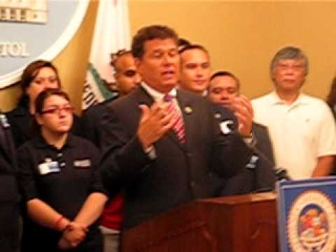 Press Conference on Cal Grants: Marty Block