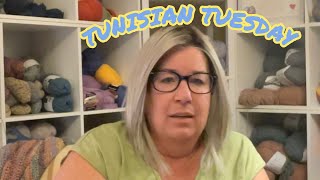 TUNISIAN TUESDAY TUTORIAL FOR THE THE SHELL COLUMN STITCH