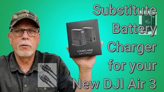 Substitute Battery Charger for your New DJI Air 3