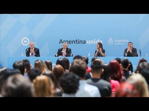 Anuncio de ampliación de las becas Progresar para adolescentes de 16 y 17 años