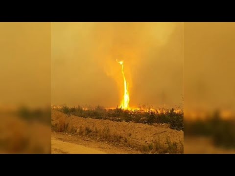 Vídeo: O que torna um tornado de incêndio?