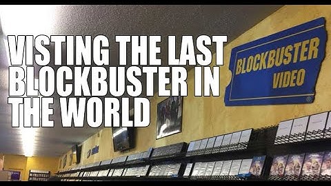 Visiting the Last Blockbuster in the World