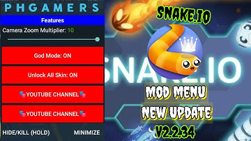 Snake.io v2.2.35 MOD APK [Money/Unlocked Skins/Mod Menu]