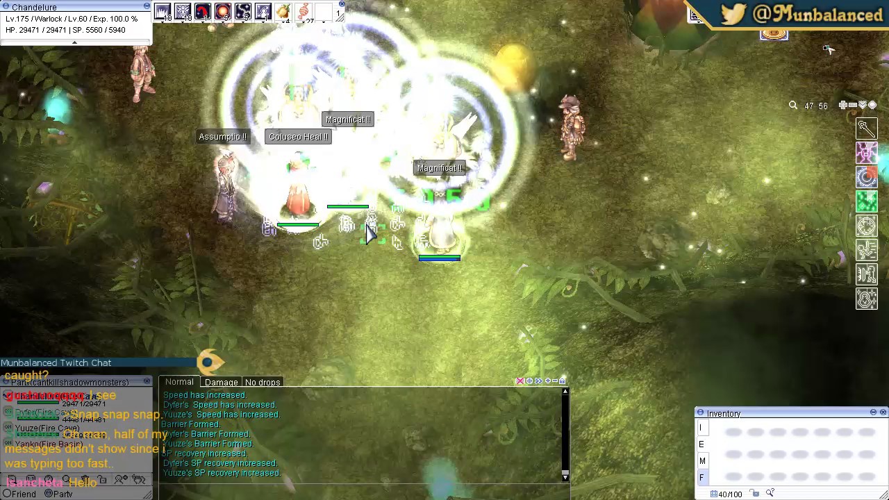 NovaRO Warlock challenges scary shadow/holy monsters YouTube