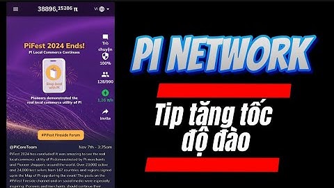 Pi Network xin Tip tăng tốc độ đào #investtv #pinetwork  #coin #crypto
