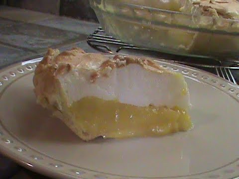 Intense Orange Flavored Meringue Pie