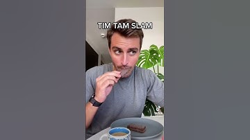 Tim Tam slam with Dark Chocolate Tim Tams #australia #usa #food