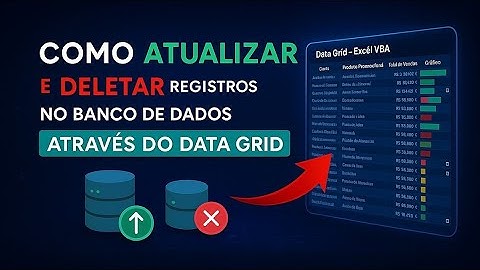 Como atualizar e deletar registros no banco de dados através do DataGrid  | 🔄️🗑️