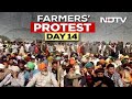Farmers' Protest At Delhi-Haryana Border Completes 2 Weeks