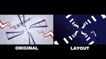 "Aperture" Original Vs Layout | Geometry Dash Comparison