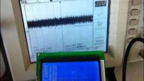 Osciloscopio con GLCD grafico 128x64 y Pic18f4550