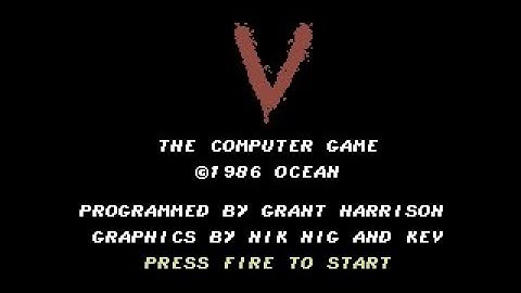 V - The Computer Game Review for the Commodore 64 by John Gage