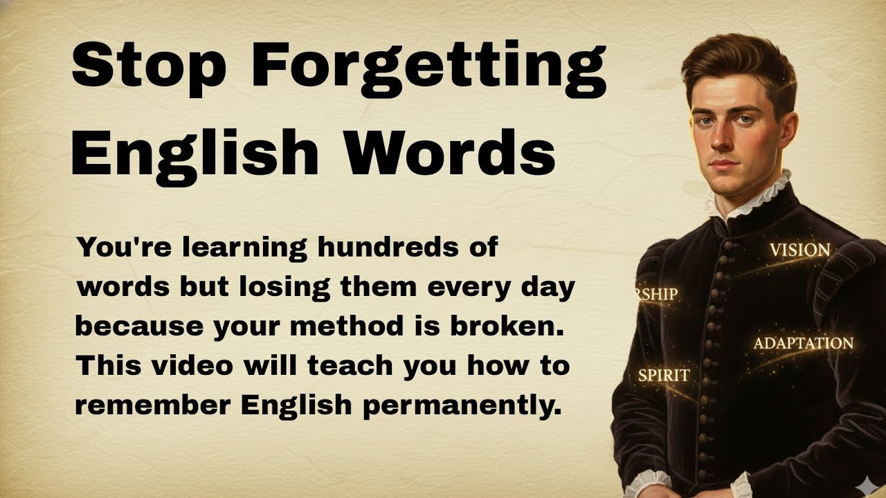 📚 How to Stop Forgetting English Words Forever | Graded Reader ...