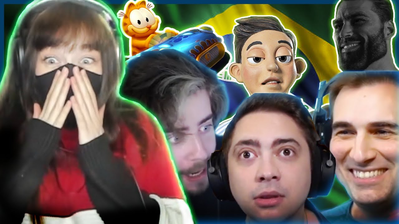 kiki react СТРИМЕРЫ И ЮТУБЕРЫ BR - тележка Гарфилда?! @alanzoka @CellBits @BRKsEDU 🇧🇷 🌗