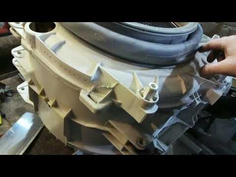 Хотпоинт Аристон, распил и пайка бака, замена развалившегося подшипника.