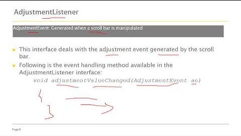 Module 5   Part 4 Event Listener Interfaces