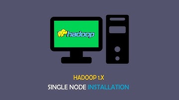 Single node hadoop installation on ubuntu
