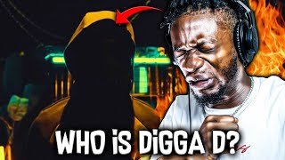 MY FIRST DIGGA D REACTION! | Digga D - Mad About Bars