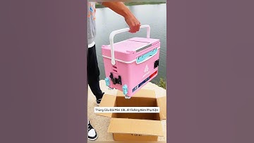 Thùng câu đài mini Jr fishing #cauca #fishing