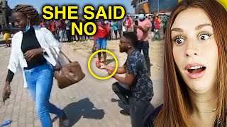 Wedding Proposals GONE WRONG - REACTION