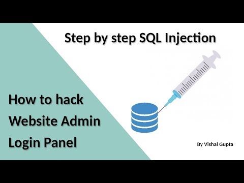 How to hack Website Admin Login Panel And Prevent them