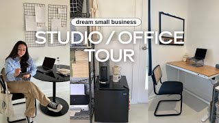 small business STUDIO / OFFICE tour (my dream work space)