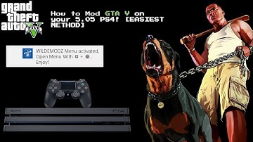 How To Mod GTA V On Your Modded 1.76/4.05/4.55/5.05 PS4! [EASIEST METHOD!]