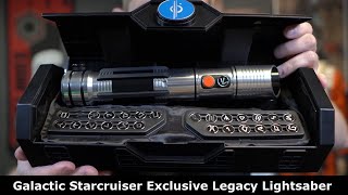 Star Wars Galactic Starcruiser Exclusive Legacy Lightsaber Review
