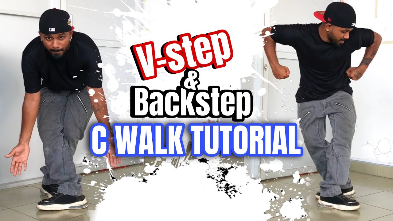 C WALK TUTORIAL V STEP & BACKSTEP EASY YouTube