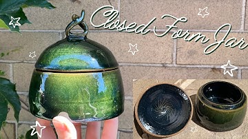 Throwing a Closed Form and Turning It into a Two Piece Jar with Lid | Pottery by Sara