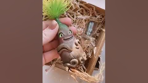 Harry Potter Mandrake Plant Tree Root Figurine Handmade Home Décor Garden | Silicone Baby Home