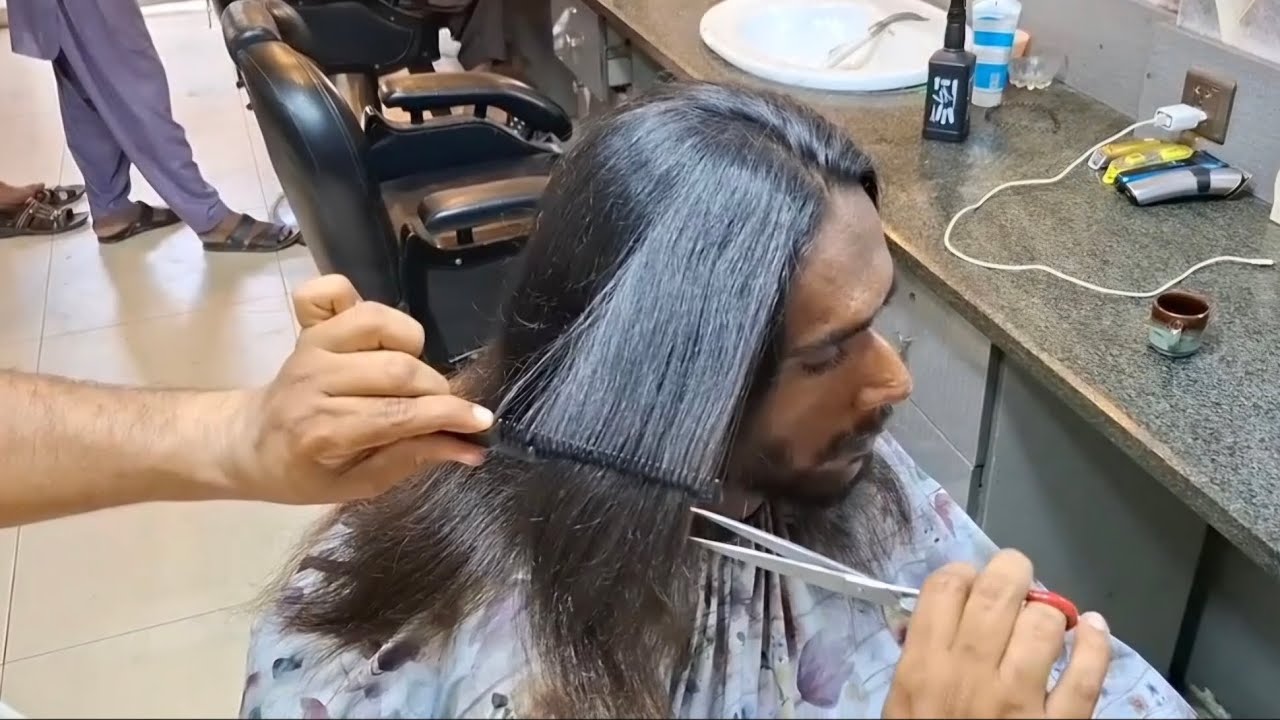 ASMR Barber short hair transformation #trimzone 