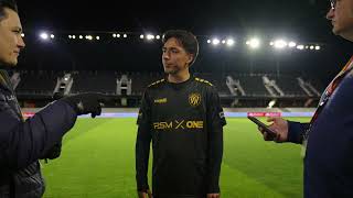 Fort Wayne-native Emerson Nieto after 1st match with Fort Wayne FC in Ruoff Mortgage Stadium opener