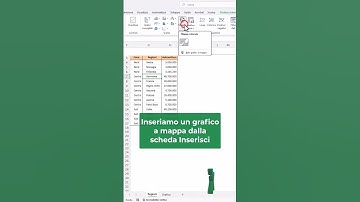 EXCEL TRUCCHI: 🗺️ Grafico a mappa interattivo #shorts  #excel #exceltips